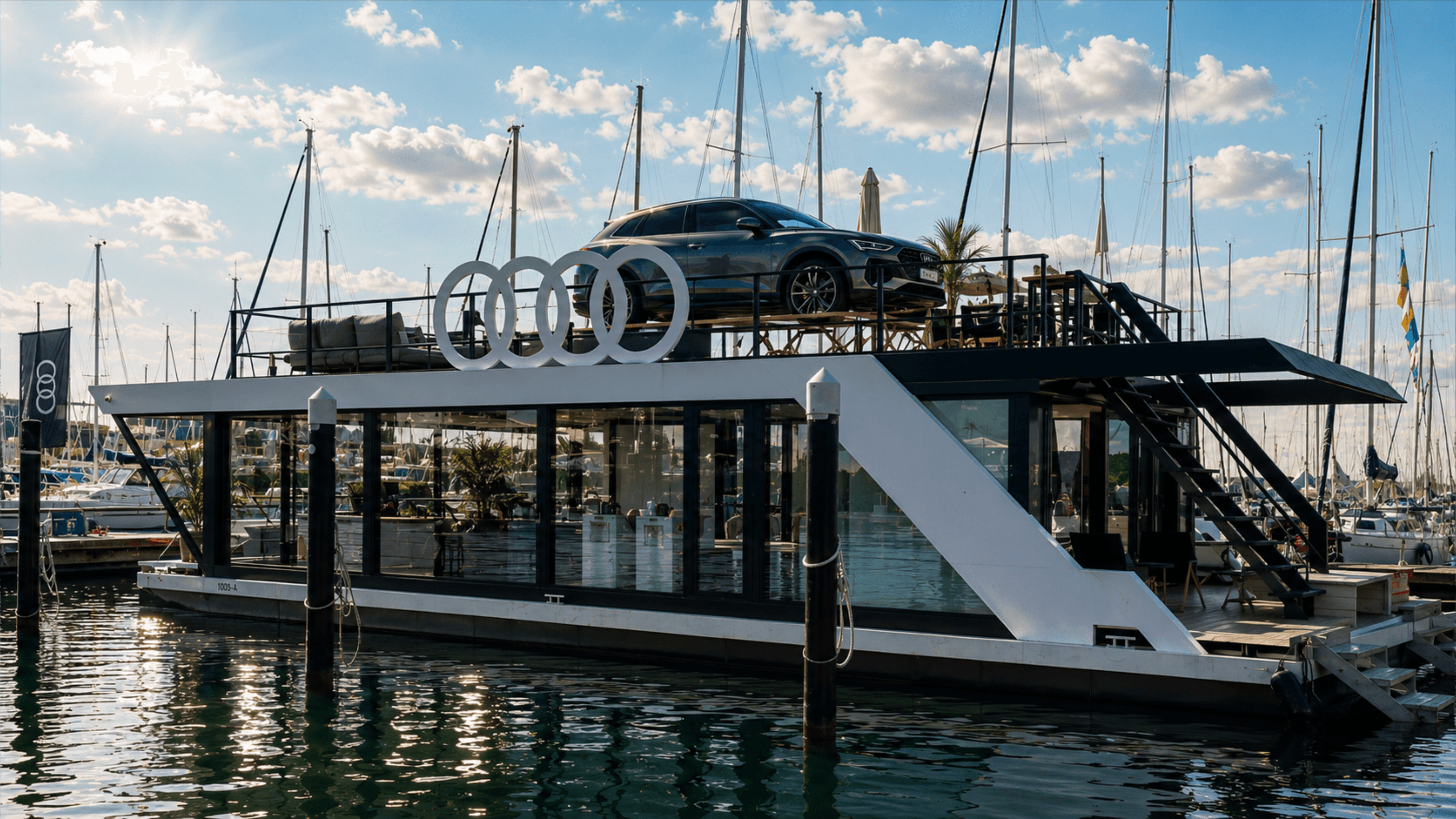 Firmenevent auf einem Boot in Berlin
